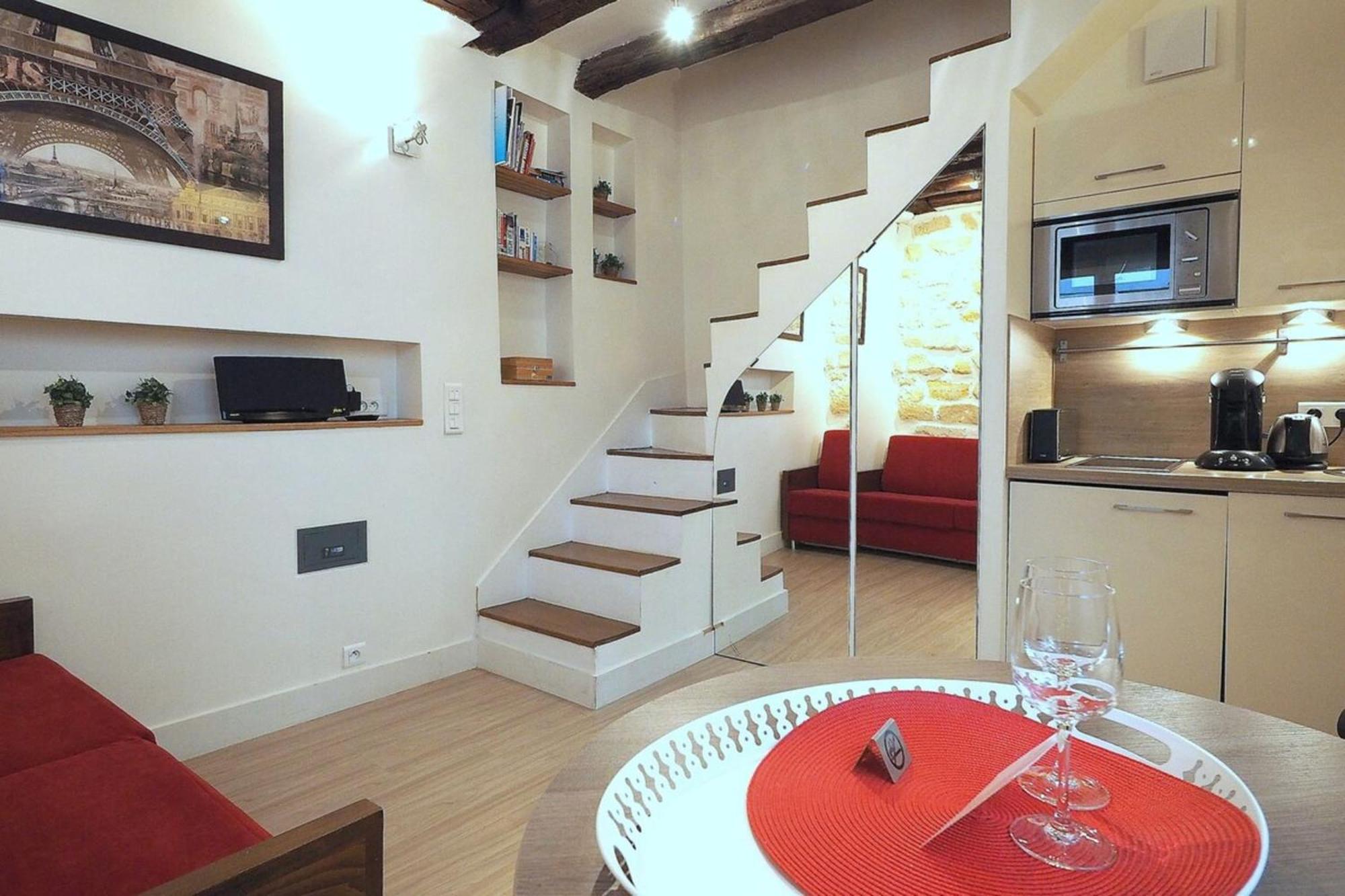 Louvre Parisian Duplex Parijs Buitenkant foto
